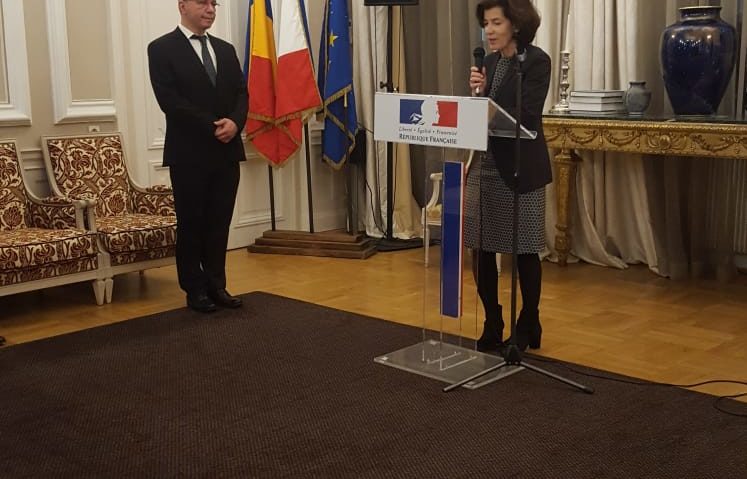 Colegul nostru Ionuţ-Şerban Jugureanu, decorat de statul francez