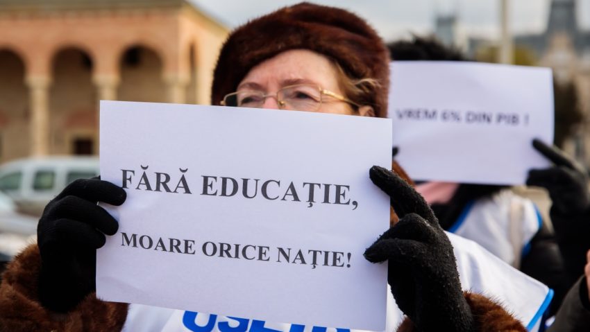 Federaţiile din Educaţie vor picheta sediul Guvernului