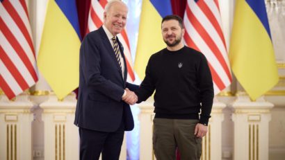 Vizită-surpriză la Kiev a preşedintelui american Joe Biden