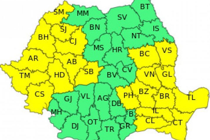 Avertizări ale meteorologilor şi autorităţilor locale, pe întreg cuprinsul ţării. Zona Carpaților Meridionali este sub cod portocaliu de viscol