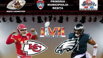 Fotbal american la Cinema Dacia! Reşiţenii sunt invitaţi să vadă finala Super Bowl 2023