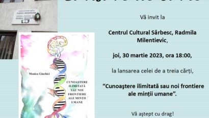 [AUDIO] Lansare de carte psihopedagogică la Reşiţa. Dascălul Monica Giuchici în faţa unei noi provocări