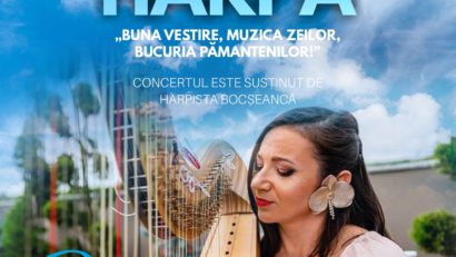 Concert de harpă la Bocşa