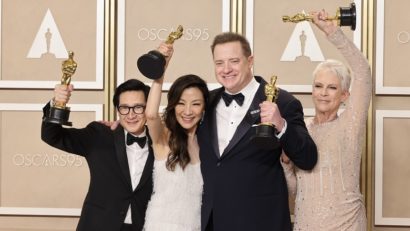 OSCAR 2023: Filmul ‘Everything Everywhere All at Once’, marele câştigător al galei, cu şapte premii