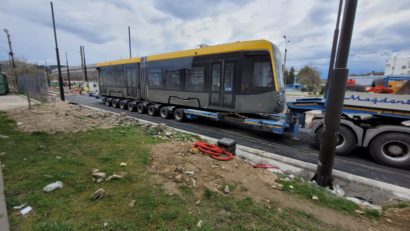 [FOTO-AUDIO] A venit și tramvaiul nr. 2