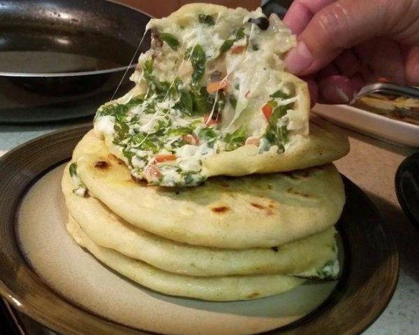 Rețetă din bucătăria americană: Pupusas de Queso