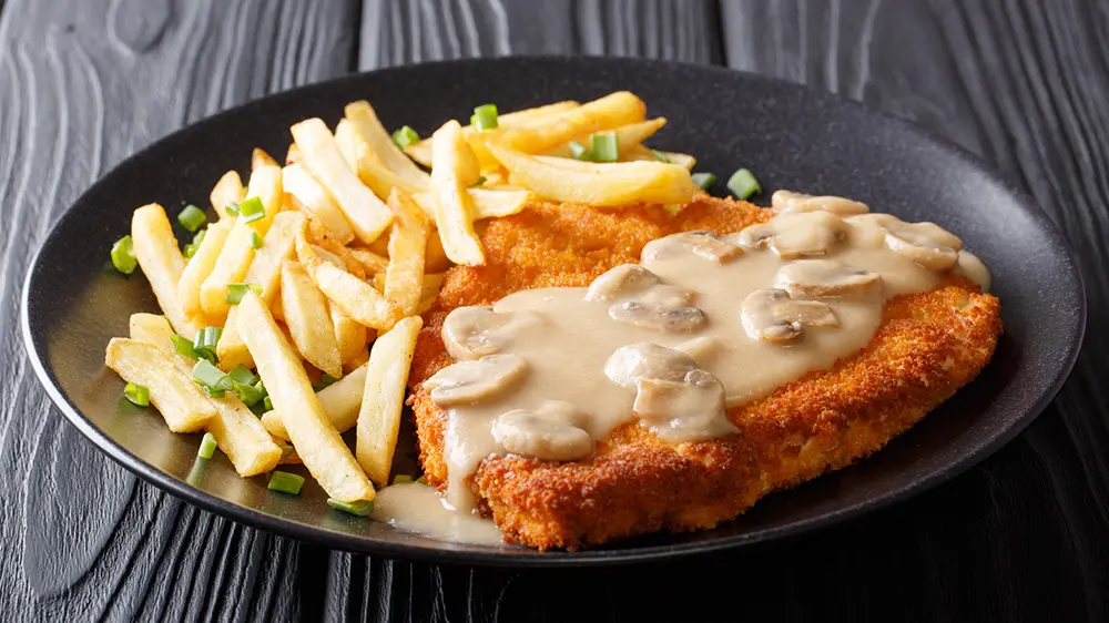 Rețetă europeană: Jägerschnitzel