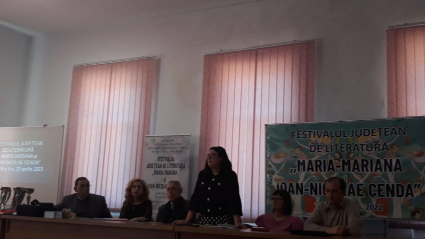 Festivalul Județean de Literatură ’’Maria Mariana și Ion Nicolae Cenda’’ a ajuns la cea de-a V-a ediție