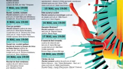 Festivalul Muzicii de Cameră, ediția a XVIII-a (2-18 mai 2023) 