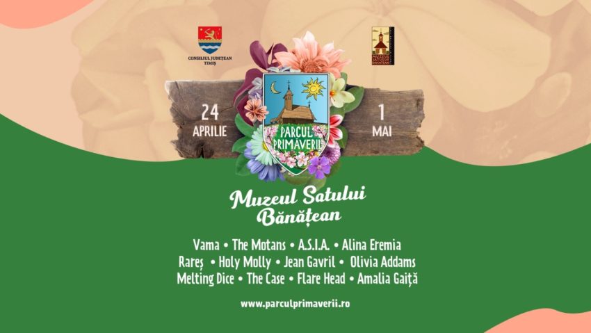 Parcul Primăverii, cel mai mare festival multicultural din regiunea de vest este deschis la Muzeul Satului Bănăţean