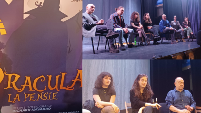 Premieră la Teatrul de Vest din Reșița -”Dracula la pensie”, spectacol de teatru gestual