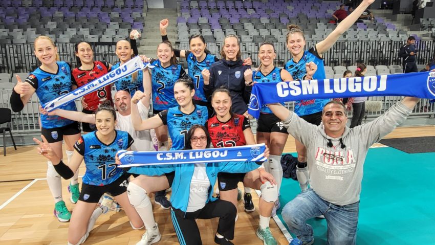 Volei feminin: CSM Lugoj şi CSM Târgovişte vor juca finala Cupei României