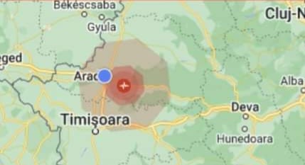 Cutremur în Arad/ Locuitorii de la blocuri au simţit cel mai tare seismul şi au ieşit în stradă