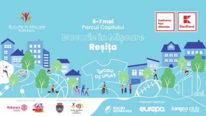 Bucurie în Mişcare! Reşiţenii sunt invitaţi la o sărbătoare a sportului pentru toate vârstele