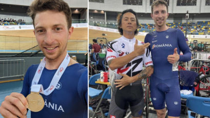 Ciclistul reşiţean Daniel Crista se întoarce cu două medalii de la Hong Kong!