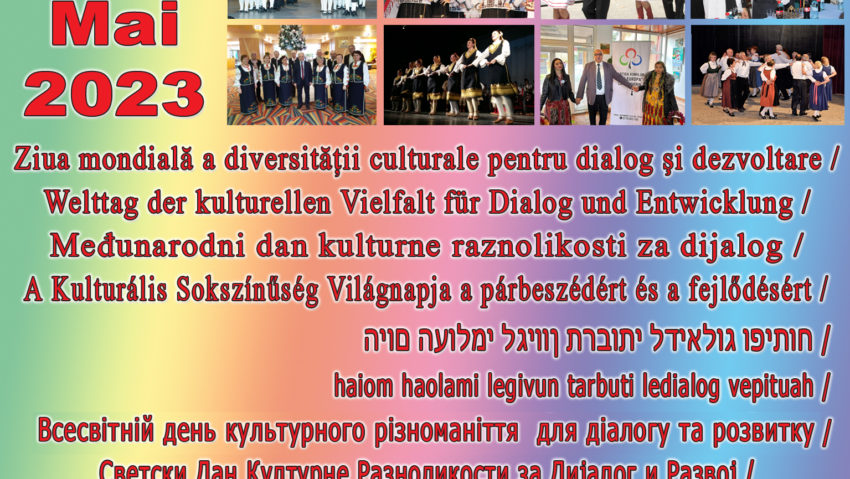 21 mai: Ziua mondială a diversității culturale pentru dialog și dezvoltare