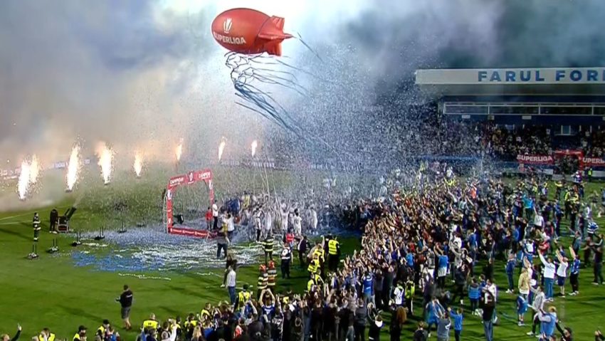 Farul Constanţa e noua campioană a României la fotbal!