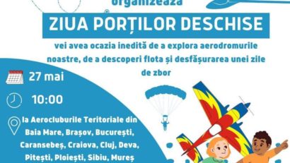 Ziua porților deschise la Aeroportul Caransebeş