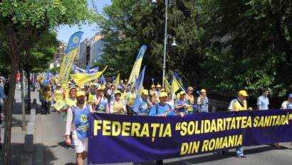 Solidaritatea Sanitară organizează astăzi o acţiune de pichetare a unităţilor sanitare