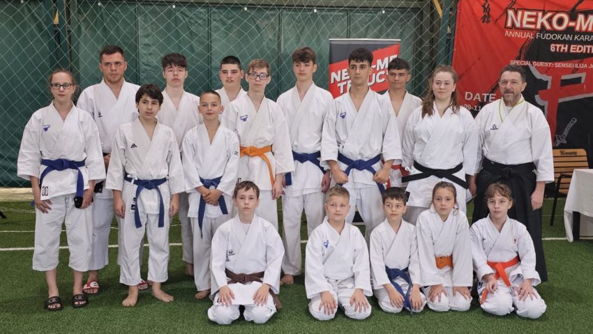 Sportivii de la Asahi Dojo Reşiţa, printre fruntaşi la Cupa Neko-Me