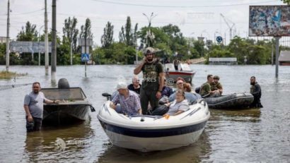 Barajul Kahovka: La ONU, Ucraina şi aliaţii săi condamnă ‘atacurile’ împotriva evacuărilor