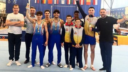 Gimnaştii juniori ai României, fruntaşi la ”Budapest Cup”! Reşiţeanul Andrei Titi şi-a adjudecat două medalii