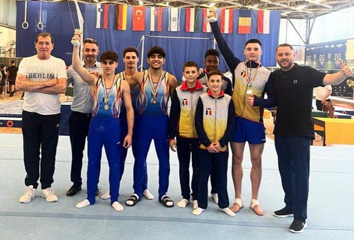 Gimnaştii juniori ai României, fruntaşi la ”Budapest Cup”! Reşiţeanul Andrei Titi şi-a adjudecat două medalii