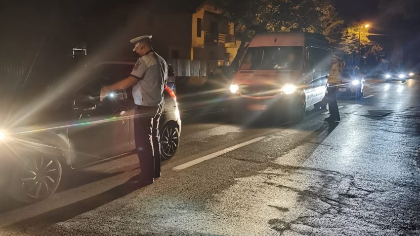 Acţiune „BLITZ” în Timiş! În primele trei zile din iunie peste 60 de conducători auto au rămas pietoni