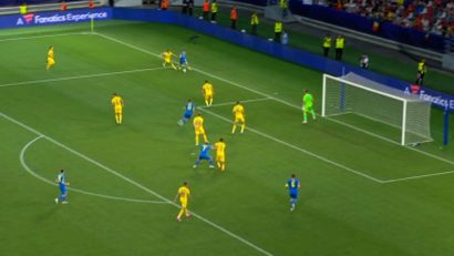 CE U21: România a pierdut şi contra Ucrainei. Tricolorii au înscris în propria poartă primul gol de la European