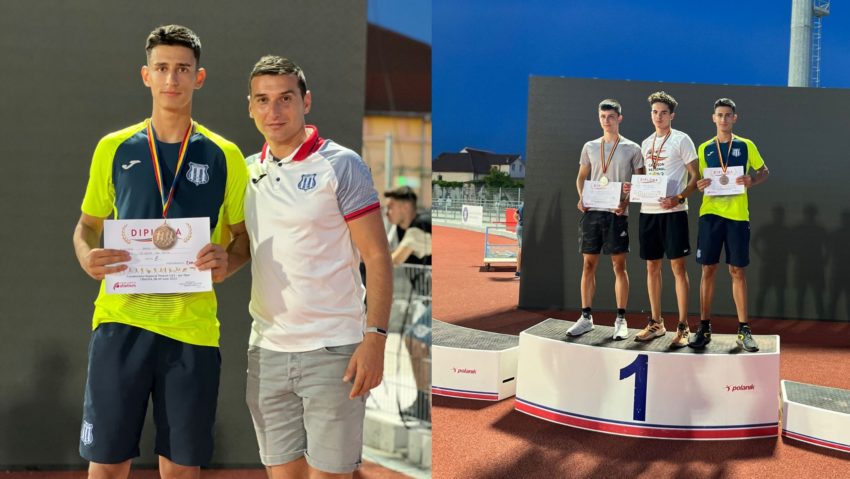 Atletismul reşiţean are viitor! Cristian Ionescu, bronz naţional la săritura în lungime