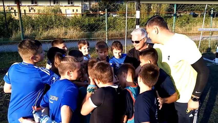 Lupii Argintii, flămânzi de performanţă! Cel mai nou club de fotbal din Reşiţa se pregăteşte pentru primele competiţii oficiale