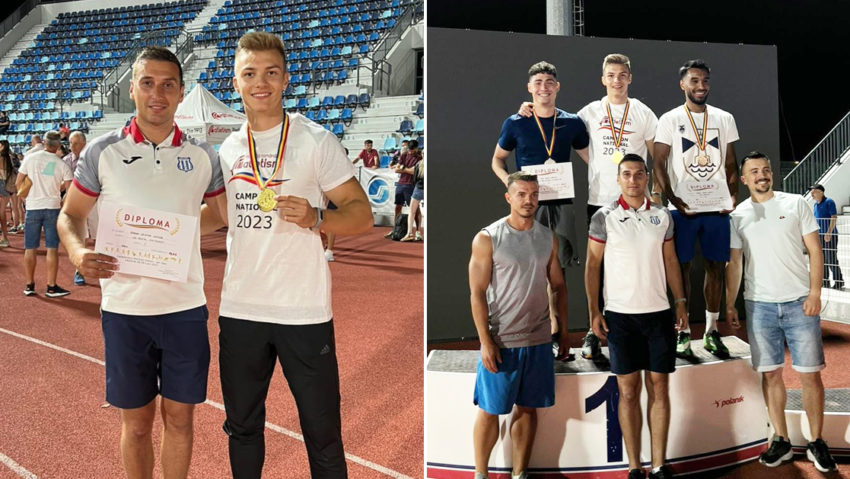 Sprint spre aur! Reşiţeanul Cristian Roiban, campion naţional la 100 m