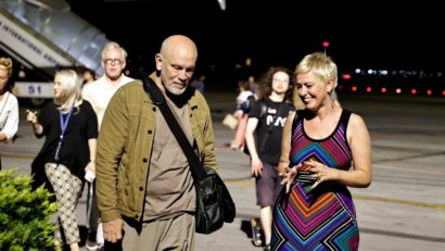 ’’John Malkovich și echipa artistică a spectacolului „The Infernal Comedy” au ajuns la Timișoara.