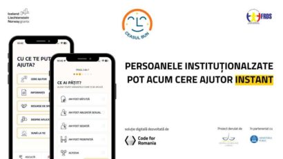 Prima aplicaţie din România pentru raportarea abuzurilor de către persoanele instituţionalizate