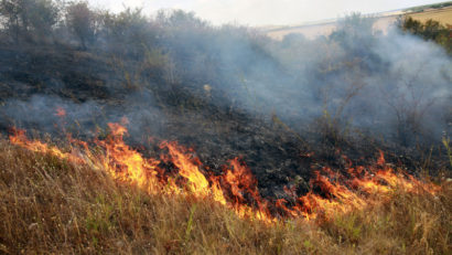 13 incendii în doar câteva ore în Caraş-Severin!