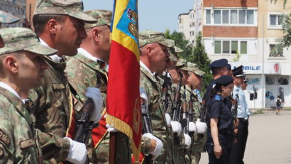 Deşteaptă-te, române! a răsunat în Parcul Tricolorului din Reșița