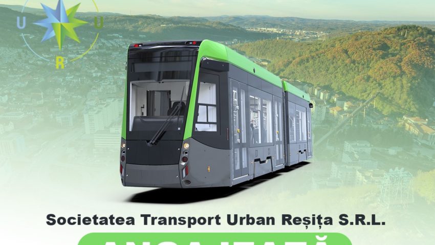 Posturi vacante la Societatea Transport Urban Reșița