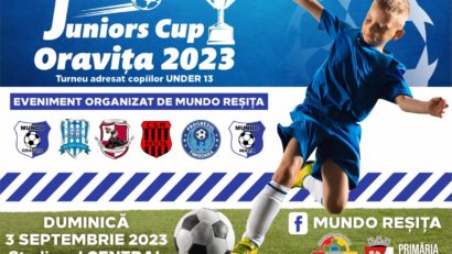 Spectacol fotbalistic la Oraviţa! Speranţele vestului se vor înfrunta la Juniors Cup