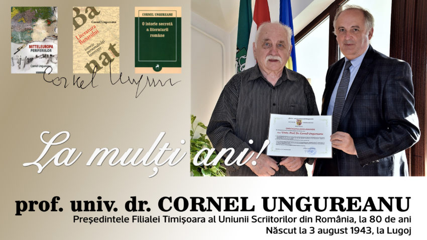 La mulţi ani, Cornel Ungureanu!