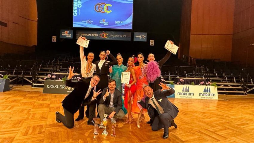 Sezon perfect pentru Mystic Reşiţa! Dansatorii reşiţeni au strălucit şi la German Open Championships