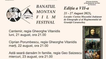 Începe maratonul de filme la Banatul Montan Film Festival