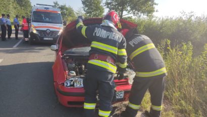 Două accidente rutiere produse într-un interval scurt, în Caraș-Severin