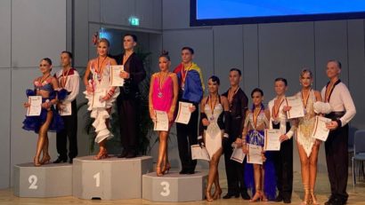 Medalie de bronz pentru dansatorii Clubului Mystic Reșița la GERMAN OPEN CHAMPIONSHIPS