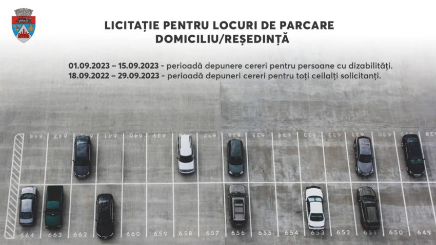 Primăria Reşiţa scoate la licitaţie parcările nerevendicate şi nou create