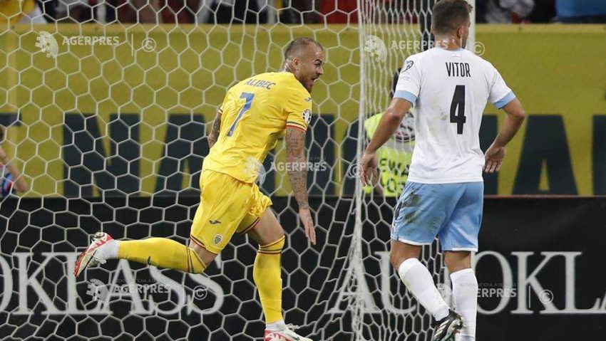 România, ţinută în şah de Israel (1-1), în preliminariile EURO 2024