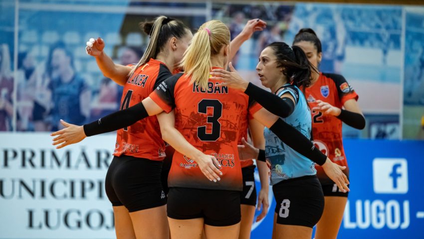 Volei feminin: CSM Lugoj, a treia victorie şi câştigă turneul amical organizat