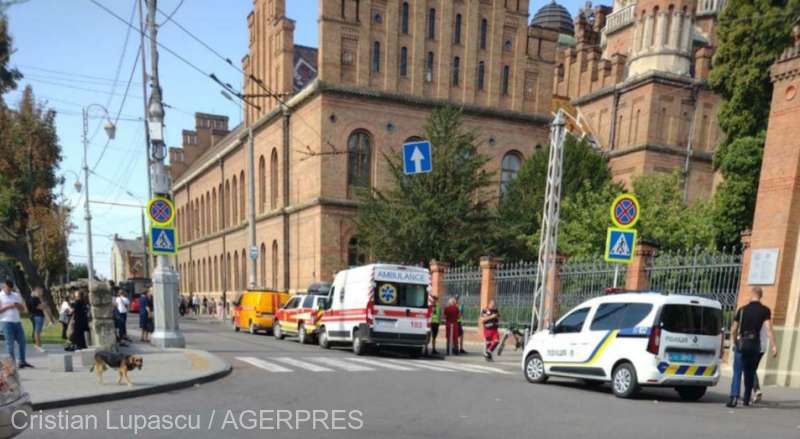 Universitatea ”Iuri Fedkovici” din Cernăuţi, evacuată în urma unei alarme cu bombă