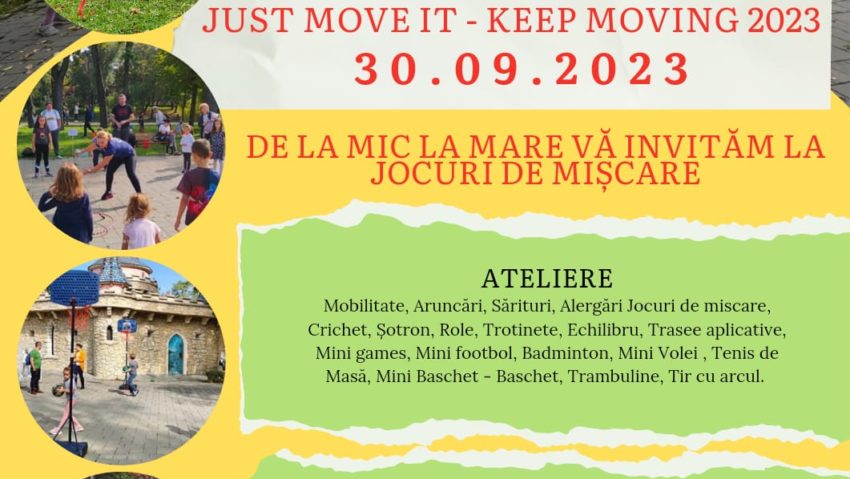 TIMIȘOARA JUST MOVE IT – KEEP MOVING 2023