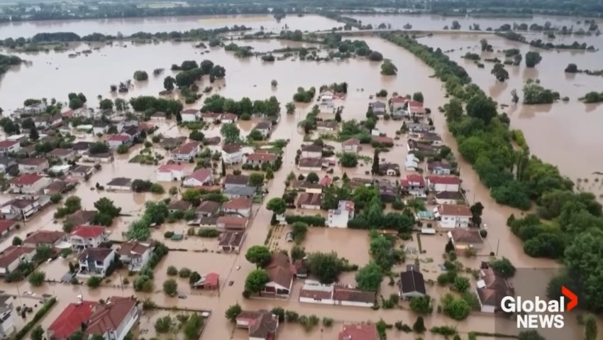 GRECIA: Eforturile de salvare în urma inundaţiilor devastatoare, îngreunate