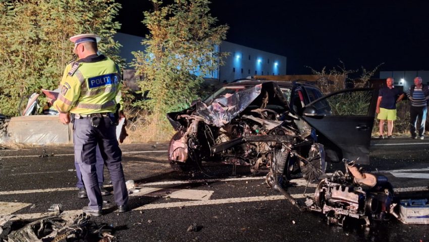 Accident pe Centura Timişoarei. Un bărbat a decedat, iar o femeie a fost rănită